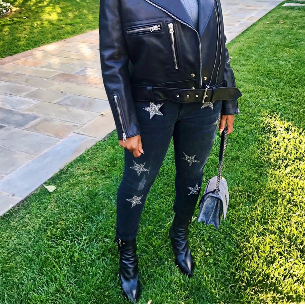 History Repeats Star Embellished Jeans